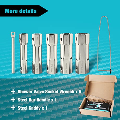 Shower Valve Socket Wrench Set with Bar Handle