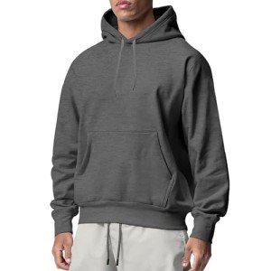 Cheyubny Hooded Sweatshirt Men Mens Sweatshirts Hoodies My+Orders Hoodies for Men My+Orders 2024 Men's Hoodies Orders Placed by Me Oversized Hoodie Men Dark Gray