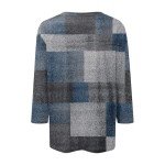 Summer Tops for Women,Womens 3/4 Sleeve Tops and Blouses Casual Spring Button Down Shirts Loose Fit Three Quarter Length Sleeve Blouse Womens Dressy Summer Tops 2025 Large