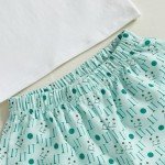 Endorothii Toddler Baby Boy Pique Polo Shirts Shorts Outfit 3 6 12 18 Months 2T 3T Boys Clothes Summer Clothing Set (Golf White Shirt&Green Shorts, 12-18 Months)