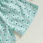 Endorothii Toddler Baby Boy Pique Polo Shirts Shorts Outfit 3 6 12 18 Months 2T 3T Boys Clothes Summer Clothing Set (Golf White Shirt&Green Shorts, 12-18 Months)