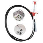 Drain Snake Hair Drain Clog Remover Tool, Sink Drain Cleaner for Toilet Sewer Shower Kitchen Bathroom Tub Clogged Drains Opener Cleaning Tool (63 Inch)