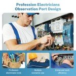 Ywmoml Wire Nut Twister, Wire Twister Tool for Drill, Wire Nut Twister with 1/4" Chuck, Spin Twist Wire Connector Socket, Wire Connector Driver, Quick Stripping Tool for Cable（4pcs）