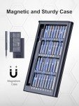 Wesdut Precision Screwdriver Set 37 Pieces, [Military Grade] Small Magnetic Mini Repair Tool Kit, Tiny Torx Screw Driver, for Watch, Laptop, Eyeglass, Camera, Ring Doorbell, Gifts for Men