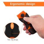 Razor Blade Scraper Tool Double Edged Razor Scraper with Metal & Plastic Blades 6pcs Sticker Remover for Paint Adhesive Label Caulk Electric Cooktop Gas Cooktop Induction Cooktop Stove Top