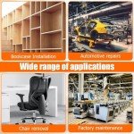 105 Degree Right Angle Drill Adapter, 2025 Upgraded Right Angle Head Drill Attachment with Multi-function Bend Screwdriver Bit, Corner Tool Screw Hub, Drill Bit Adapter for Tight Spaces (Short 2.5in)