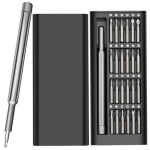 Gastbest Multi Bit Magnetic Screwdriver Set Upgrade 24 In 1 Small Magnetic Screwriver Kit, Multi-purpose Repair Tool with Premium Quality Case for iPhone,iPad, Computer,Laptop