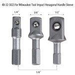 48-32-5023 Insert Socket Set for Milwaukee hand tools,Holds Sockets 3Pcs.