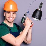 1/4 Impact Socket Adapter Set, 5PCS Black Drill Socket Adapter 1/4 to 1/4 Drive Adapter Kit for Impact Driver Automotive DIY Extension Socket Driver Bits Handle Nut Driver and Drills(1/4 Square Tip)