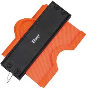 5 Inch Super Gauge Shape and Outline Tool, Contour Gauge Profile Tool with Lock, Measuring Tools Shape Duplicator Woodworking Tools