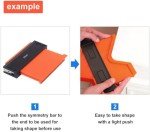 5 Inch Super Gauge Shape and Outline Tool, Contour Gauge Profile Tool with Lock, Measuring Tools Shape Duplicator Woodworking Tools