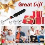 TOP MAGNETS Telescoping Magnetic Pickup Tool with 30LB,40LB,60LB, Magnet Stick Extendable up to 30in, Magnetic pickup tool with Three Removable Magnetic Head for Picking up Metal Tools, Great Gifts.