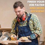 Gifts for Men Stocking Stuffers for Adults Christmas - Magnetic Wristband for Holding Screws White Elephant Gifts for Adults Gifts for Men Who Have Everything Tools Dad Ideas Teens Husband Boyfriend