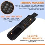 Gifts for Men Stocking Stuffers for Adults Christmas - Magnetic Wristband for Holding Screws White Elephant Gifts for Adults Gifts for Men Who Have Everything Tools Dad Ideas Teens Husband Boyfriend