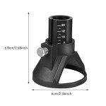 TorSor 2 Pack Rotary Tool Guide Router Attachement Locator Positioner with Depth Gauge for Cutting Carving Engraving Grinding Milling Cutter Electric Drill Bits Routering Tool Project Woodworking