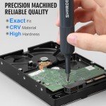 Sharden 27-in-1 Precision Screwdriver Set Multi Bit Small Screwdriver Magnetic Mini Screwdriver Set Pen Style Manual Repair Tool Kit for Eyeglass, Watch, Computer, Jewelers, Laptop, Electronics, Phone