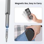 LOPLANE 25-in-1 Small Precision Screwdriver Set, Magnetic Repair Tool Kit for Laptop, Xbox, Macbook, iPhone, Watch, Glasses, 18-in-1 Snowflake Multi Tool with Bottle Opener, Stocking Stuffers for Men