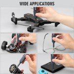 Sharden 27-in-1 Precision Screwdriver Set Multi Bit Small Screwdriver Magnetic Mini Screwdriver Set Pen Style Manual Repair Tool Kit for Eyeglass, Watch, Computer, Jewelers, Laptop, Electronics, Phone