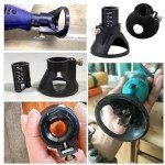 TorSor 2 Pack Rotary Tool Guide Router Attachement Locator Positioner with Depth Gauge for Cutting Carving Engraving Grinding Milling Cutter Electric Drill Bits Routering Tool Project Woodworking