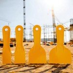 DEKOR Plastic Putty Knife Set - 4 pieces - Paint Scraper Tool Set - Durable Drywall Knife - Flexible Plastic Scraper Tool - Easy-to-Clean Paint Stripper for DIY and Professional Use - Made in Europe