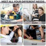 Giloner Tool Pouches With Zipper 3 Pack Waterproof Small Tool Bag, Practical Zippered Pouch Suitable For Organizing And Storing Tools, Gadgets, Cosmetics, Travel Accessories.