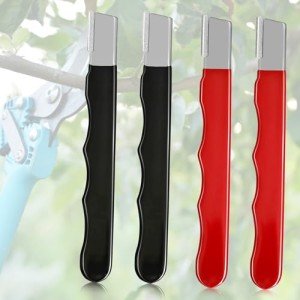 4 Pack Garden Tool Blade Sharpener Portable Blade Sharpener for Axe Machete Hedge Shears Scissors Hatchets Loppers and Pocket Knife Sharpener