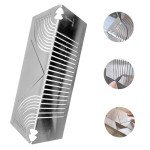 LIVREO Adjustable Angle & Arc Marking Tool - Dual-Purpose Metal Scriber for Square & Round Pipes, Ideal for Metalworking, Welding, Engineering, and Construction (Small Size 20-65)