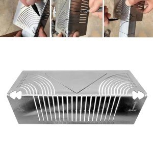 Rercarre PrecisionFlex Angle and Arc Marking Tool, Angle and Arc Marking Tool 2024 Adjustable Linear Arc Dual Purpose Scriber, Parallel Line Drawing Tool for Metalworking