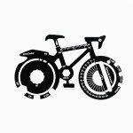 20 in 1 Bicycle Shape Multitool, Every Day Carry Pocket Tool, Multi-Functional Keychain Tool, Outdoor Portable Multitool, Multitool Card, Unique Gifts For Kids And Bike Lovers