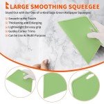 WRAPXPERT Wallpaper Kit, Wallpaper Tools for Peel and Stick Contact Paper, Wallpaper Smoothing Tools for Vinyl Backsplash Tile, Window Film Applying