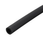 DMiotech 9/16" ID x 3/16" Thick 24" Pipe Insulation Tube Foam Grip Pipes Wrap Closed Cell Foam Tubing Non-Slip for Utensil Tools Handle Support,Black