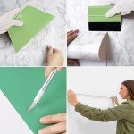 WRAPXPERT Wallpaper Kit, Wallpaper Tools for Peel and Stick Contact Paper, Wallpaper Smoothing Tools for Vinyl Backsplash Tile, Window Film Applying