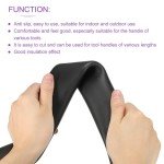 DMiotech 9/16" ID x 3/16" Thick 24" Pipe Insulation Tube Foam Grip Pipes Wrap Closed Cell Foam Tubing Non-Slip for Utensil Tools Handle Support,Black