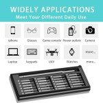 NMUCI Small Precision Screwdriver Set 24-in-1,Magnetic mini multi-function repair tool kit kit for cell phone camera laptop watch apple and other electronic products repair tools Steel screwdrive