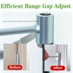 abcrelax Hinges Gap Adjusting Wrench,Door Hinge Adjustment Tool,Hinge Adjustment Wrench.Suitable Home Doors, windows(1PCS Medium: Double Head 14mm-18mm)