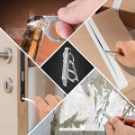 Keychain Pry Bar, gliship EDC Pry Bar with Carabiner, Heavy Duty Keychain Prybar Tool Mini Stainless Steel Multi Tool Everyday Carry for Men Women Minimalist Tool Opening Boxes, Turning Screws