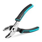 DURATECH 6 Inch Slip Joint Pliers, Small Pliers with Comfortable TPR Handle, Pliers Tool Forged from High Carbon Steel, Swivel Rivet, Pliers for Tightening, Loosening and Gripping Nuts and Bolts