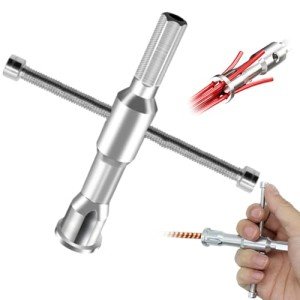 Wire Stripping And Twisting Tool, 2025 New Wire Twister Tool for Drill Wire Nut Twister Wire Stripper Cable Wire Connector Tool, Hex Shank Cable Wire Spin Driver Nut for Electrical Power Drill (1Set)