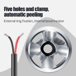 Wire Stripping And Twisting Tool, 2025 New Wire Twister Tool for Drill Wire Nut Twister Wire Stripper Cable Wire Connector Tool, Hex Shank Cable Wire Spin Driver Nut for Electrical Power Drill (1Set)