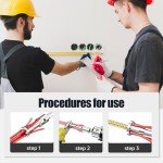 Wire Stripping And Twisting Tool, 2025 New Wire Twister Tool for Drill Wire Nut Twister Wire Stripper Cable Wire Connector Tool, Hex Shank Cable Wire Spin Driver Nut for Electrical Power Drill (1Set)