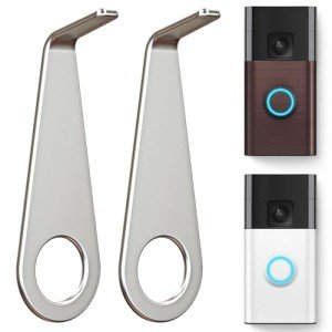 Video Doorbell Key Replacement Tool, Secure Removal Key Tool Compatible with All-New R/ing Battery Doorbell (2024), Ring Doorbell Camera Opening Key Tool (2 Pack)