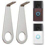 Video Doorbell Key Replacement Tool, Secure Removal Key Tool Compatible with All-New R/ing Battery Doorbell (2024), Ring Doorbell Camera Opening Key Tool (2 Pack)
