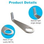 Video Doorbell Key Replacement Tool, Secure Removal Key Tool Compatible with All-New R/ing Battery Doorbell (2024), Ring Doorbell Camera Opening Key Tool (2 Pack)