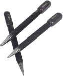 3Pcs Black High-Carbon Steel Center Punch Set 10cm Non Center Punch for Alloy Steel Metal Wood Marking Drilling Tool Hand Tools