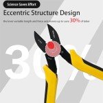 BJDSI 8 IN Wire Cutters,Rust-Proof Wire Cutter,Sharp Side Cutters,Ergonomic Small Wire Cutters,Specialized Wire Cutters For Crafts,Wire Snips Cutting Pliers For Artificial Flowers.