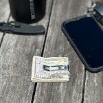 Mountain Ready Multitool Card - 21 Function Credit Card Sized Tool Card with Removable Money Clip Attachment (Silver)