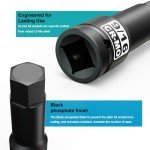 Aiourx 1/2" Drive Hex Bit SAE Socket H9/16 Inch, Allen Bit Socket, Premium Cr-Mo Steel, for Removing Loosening Hexagon Bolts