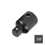 Boguish 2 Pcs 1/2 Inch Drive (F) x 3/8 Inch (M) Socket Reducer, Female to Male, Cr-V (Black)