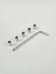 4 MECH 1/4" L - Handle with 8, 9, 10, 11 12mm Sockets (Combo 6)