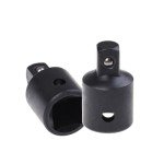 Boguish 2 Pcs 1/2 Inch Drive (F) x 3/8 Inch (M) Socket Reducer, Female to Male, Cr-V (Black)